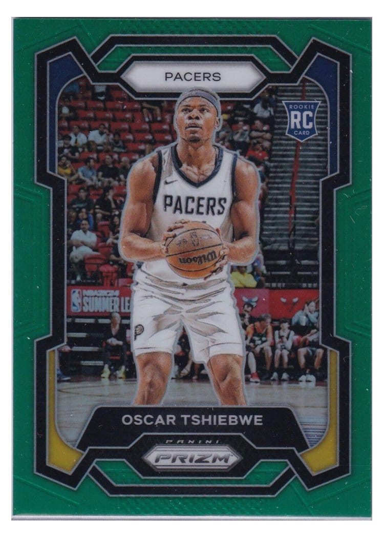 2023-24 Panini Prizm Base Set Oscar Tshiebwe #292 card