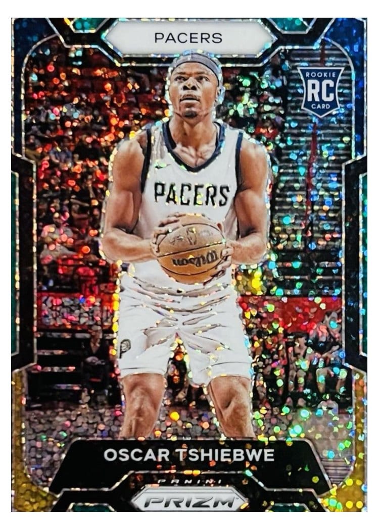 2023-24 Panini Prizm Base Set Oscar Tshiebwe #292 card