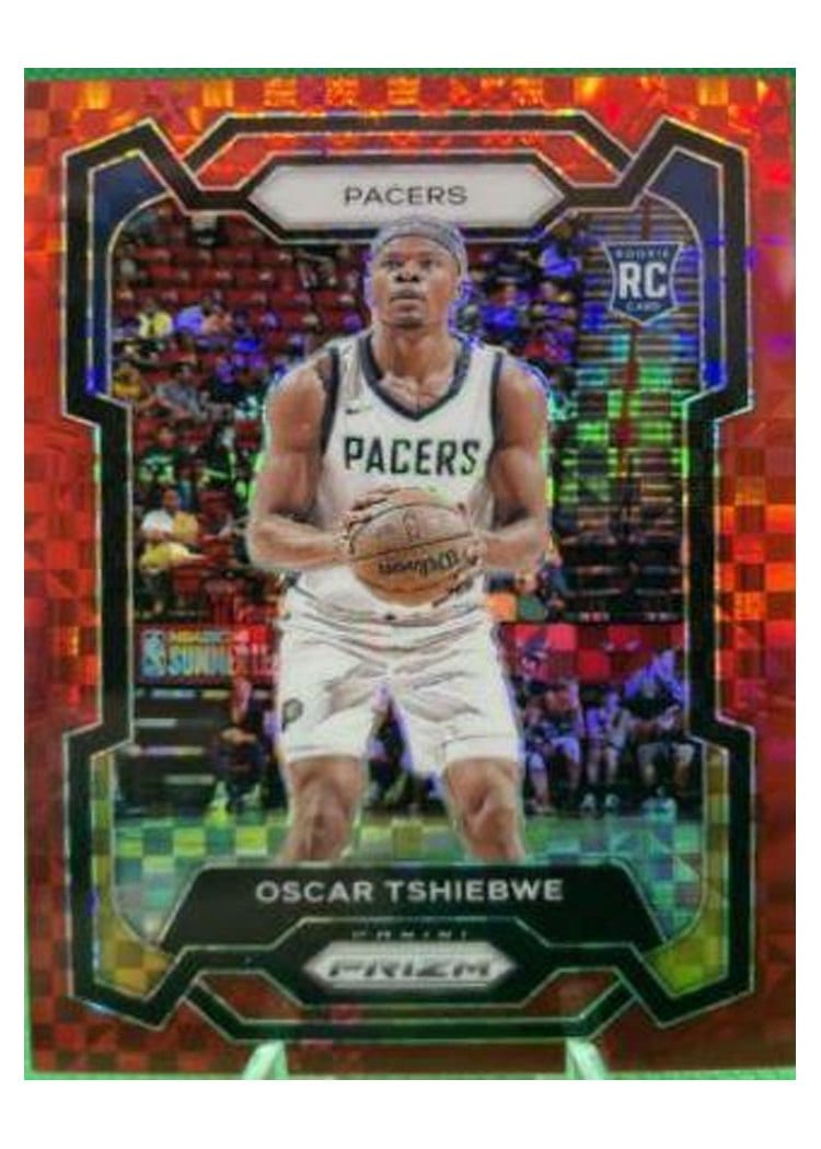 2023-24 Panini Prizm Base Set Oscar Tshiebwe #292 card