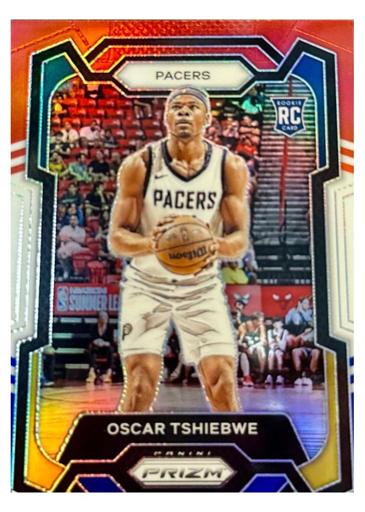 2023-24 Panini Prizm Base Set Oscar Tshiebwe #292 card