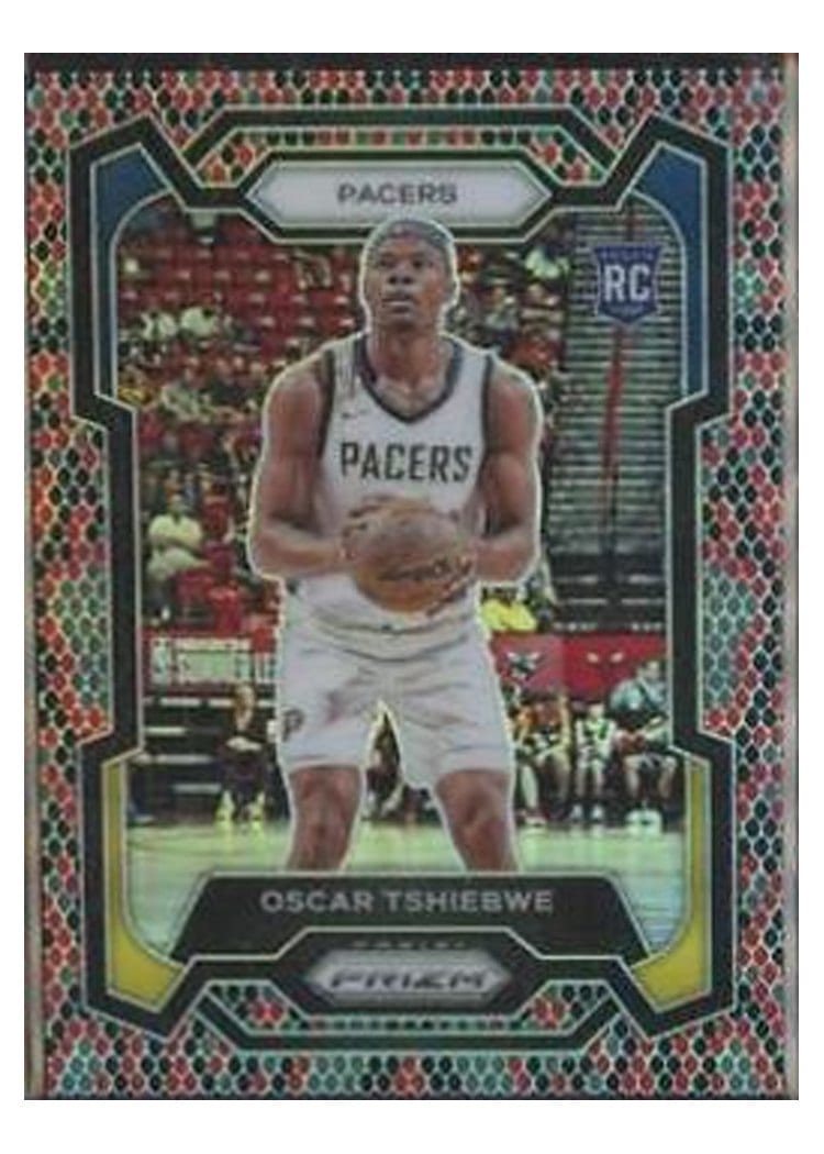 2023-24 Panini Prizm Base Set Oscar Tshiebwe #292 card