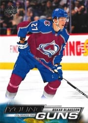 2022-23 Upper Deck Base Set Oskar Olausson #712 card