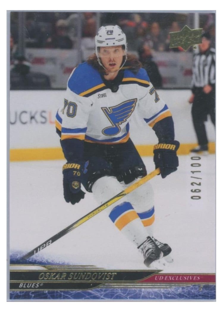 2024-25 Upper Deck Base Set Oskar Sundqvist #403 card