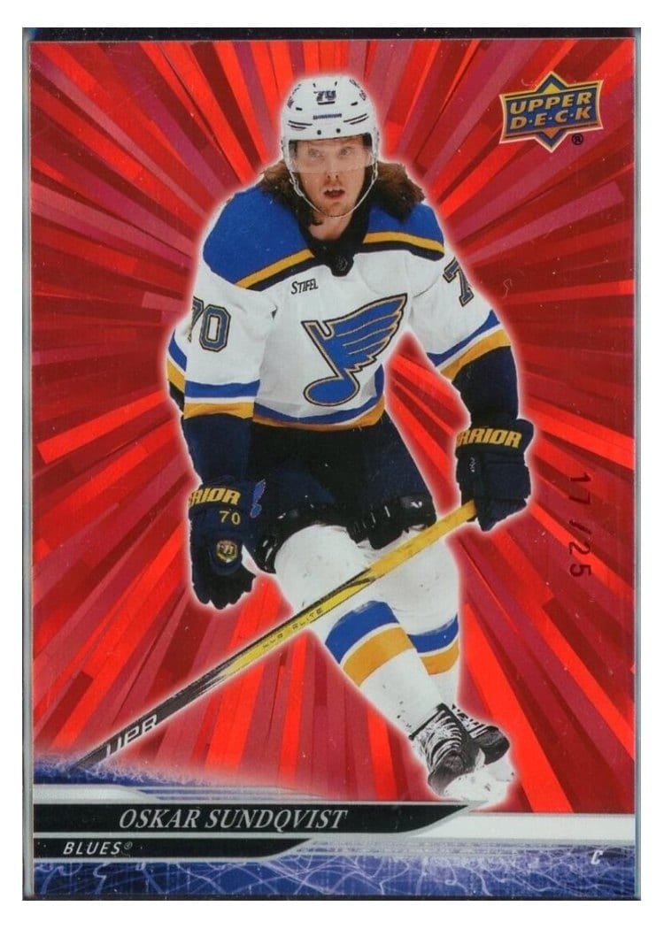 2024-25 Upper Deck Base Set Oskar Sundqvist #403 card