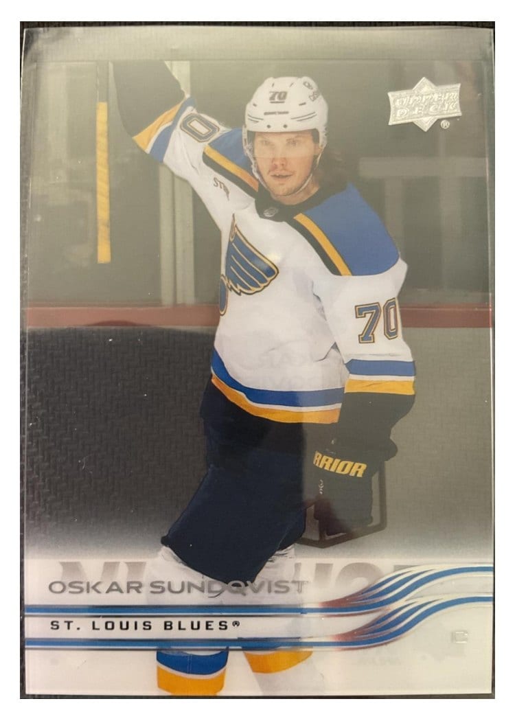 2025-26 Upper Deck Base Set Oskar Sundqvist #153 card