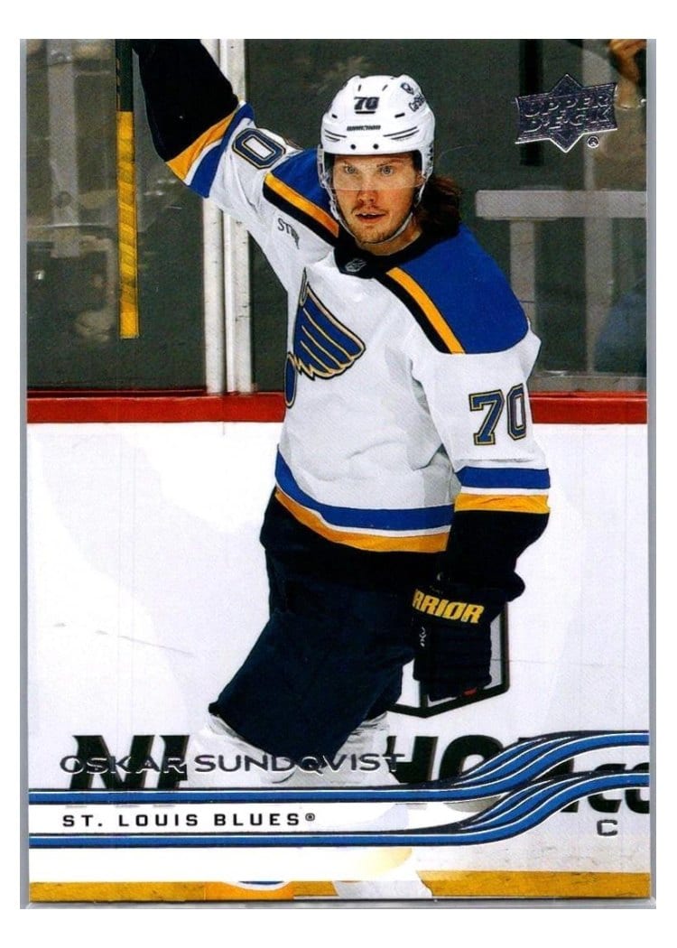 2025-26 Upper Deck Base Set Oskar Sundqvist #153 card