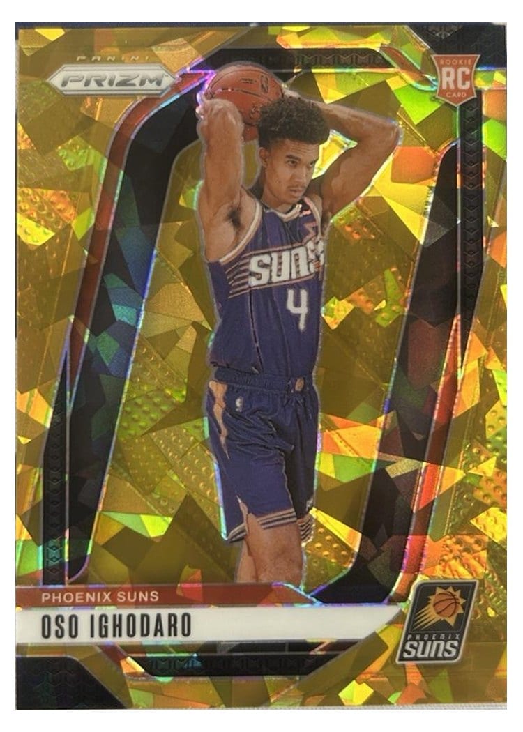 2024-25 Panini Prizm Base Set Oso Ighodaro Ice Gold #245