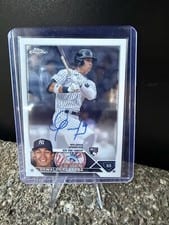 2023 Topps Cosmic Chrome Autographs Oswaldo Cabrera #CCA-OC card
