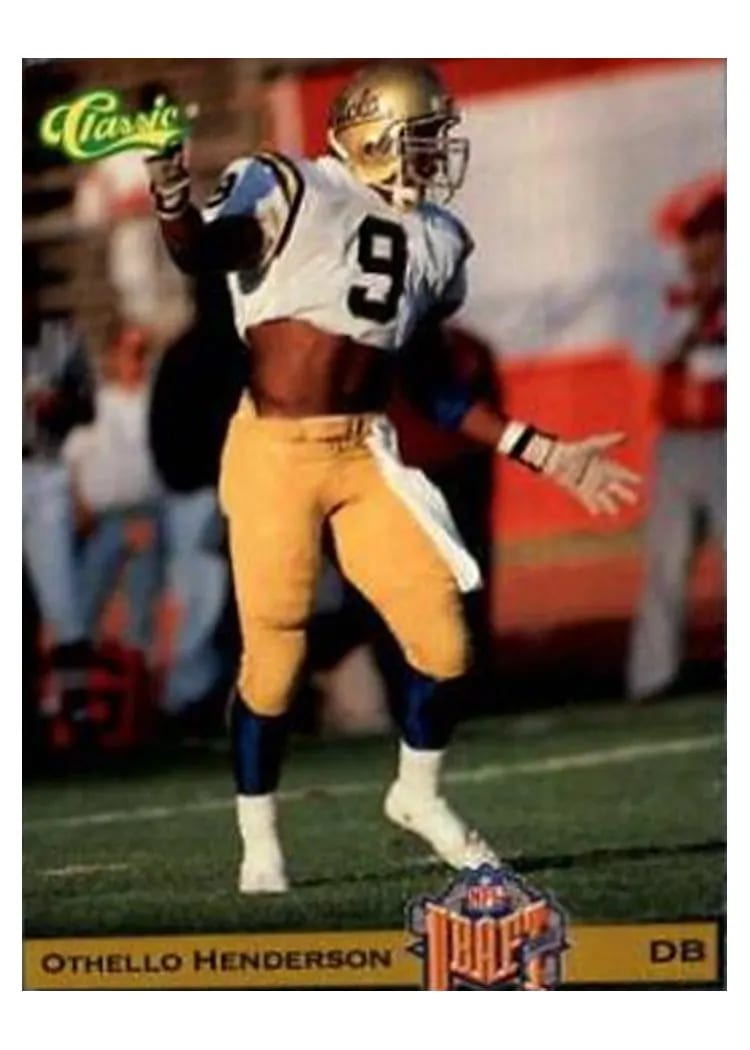 1993 Classic Othello Henderson #54 card