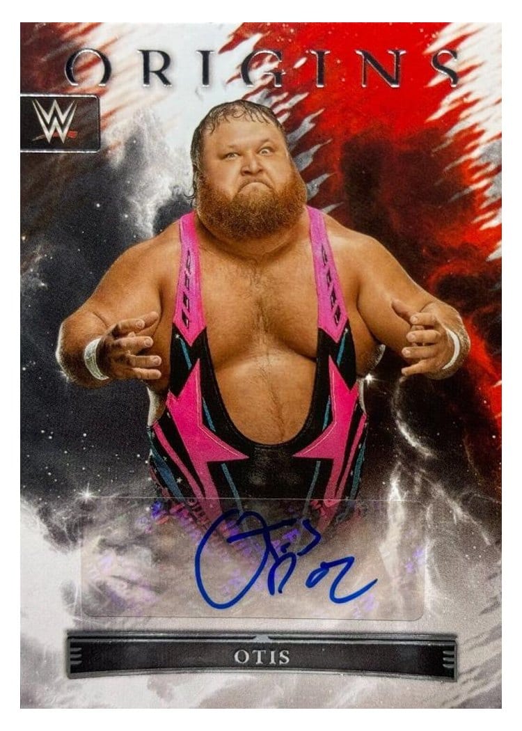 2023 Panini Chronicles WWE Origins Autograph Otis #1 card