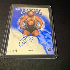 2025 Topps Exalted WWE Wrestling Exalted Autographs Otis #EXA-OTI card