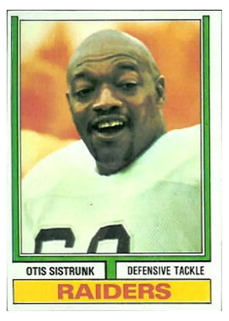 1974 Topps Otis Sistrunk #194 card