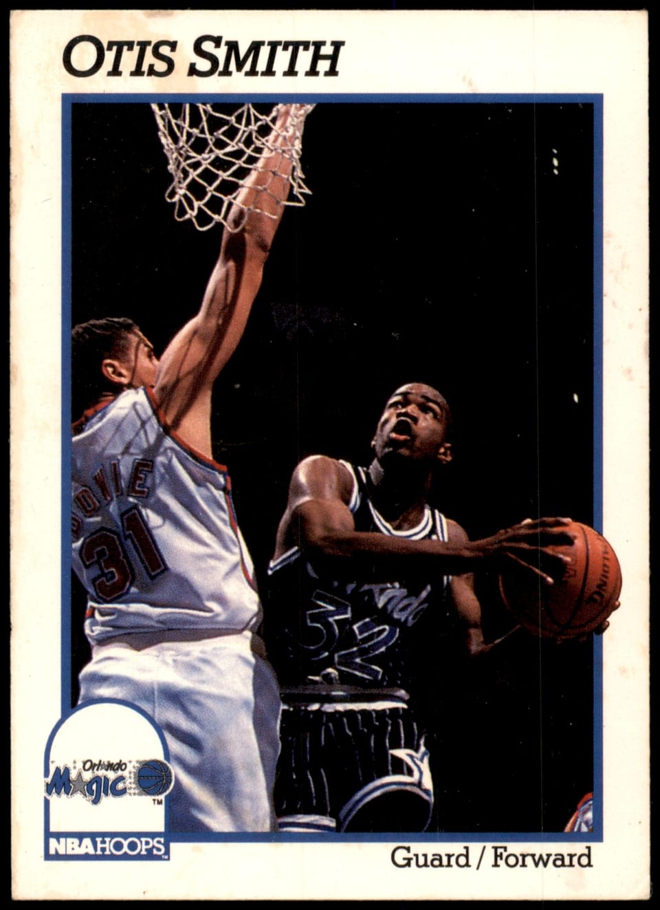 1991-92 Hoops Base Set Otis Smith #153 card