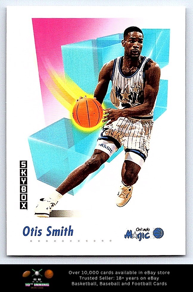 1991-92 SkyBox Base Set Otis Smith #207 card