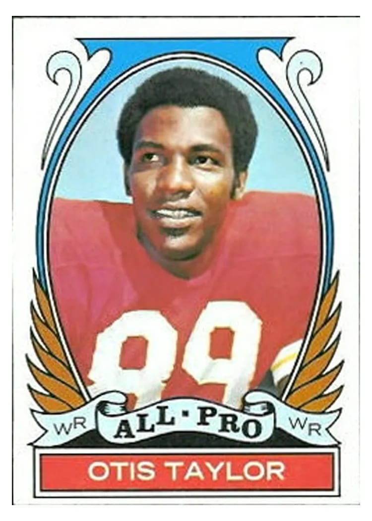 1972 Topps Otis Taylor #270 card