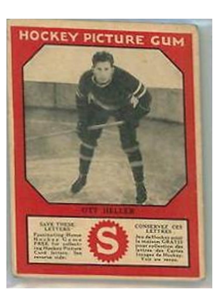 1933 V252 Canadian Gum Ott Heller card