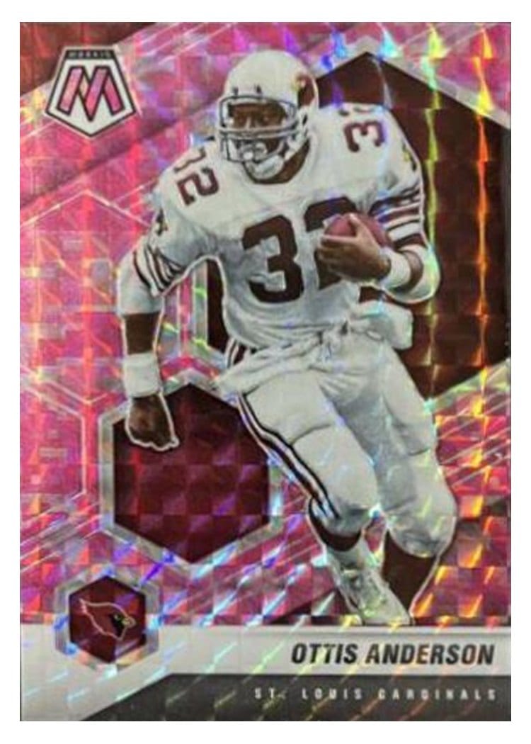 2021 Panini Mosaic Base Set Ottis Anderson #10 card