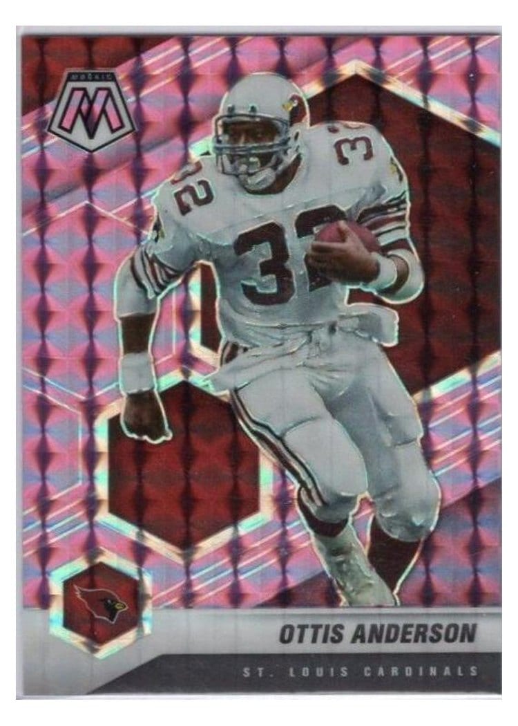 2021 Panini Mosaic Base Set Ottis Anderson #10 card