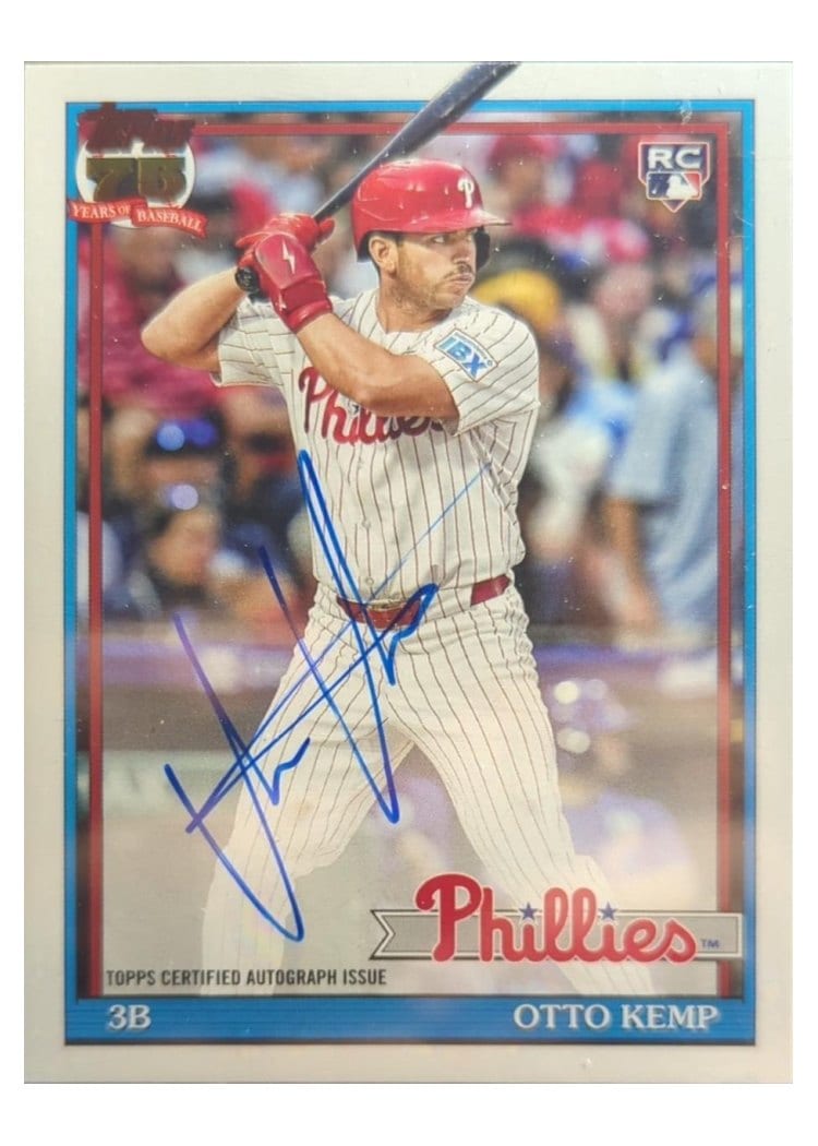 2026 Topps 1991 Topps Autographs Otto Kemp #91A-OTT card