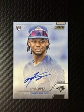 2022 Stadium Club Autographs Otto Lopez #SCBA-OL card