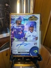 2022 Topps Gold Label Framed Autographs Otto Lopez #FA-OL card