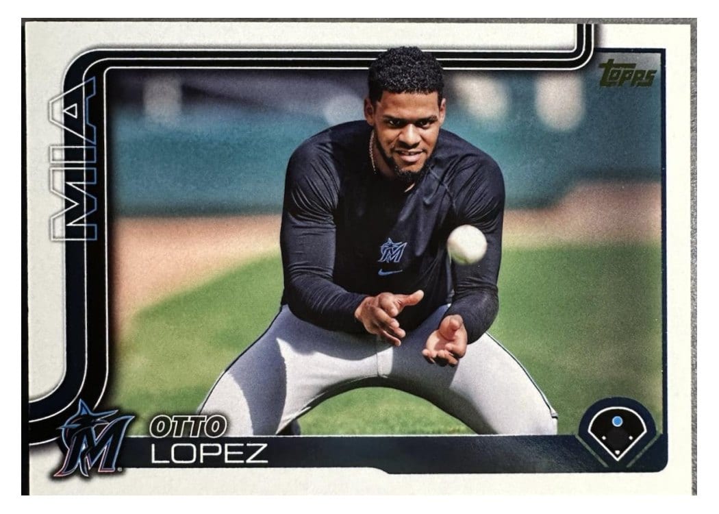 2025 Topps Base Set Otto Lopez #172 card