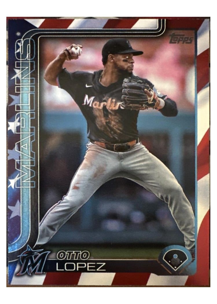2025 Topps Base Set Otto Lopez #172 card