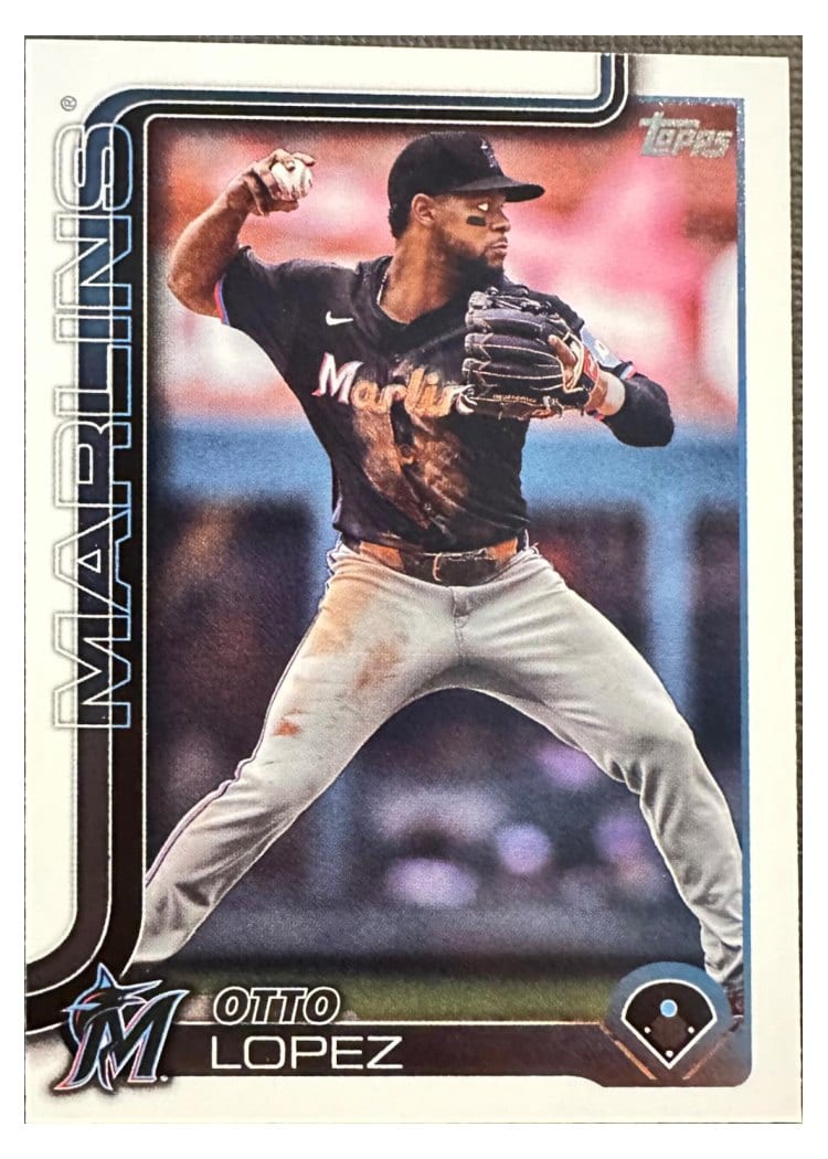 2025 Topps Base Set Otto Lopez #172 card