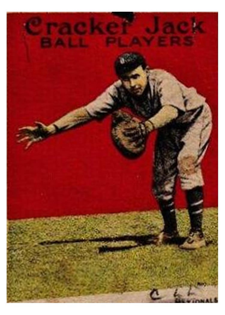 1915 Cracker Jack Otto Miller #53 card