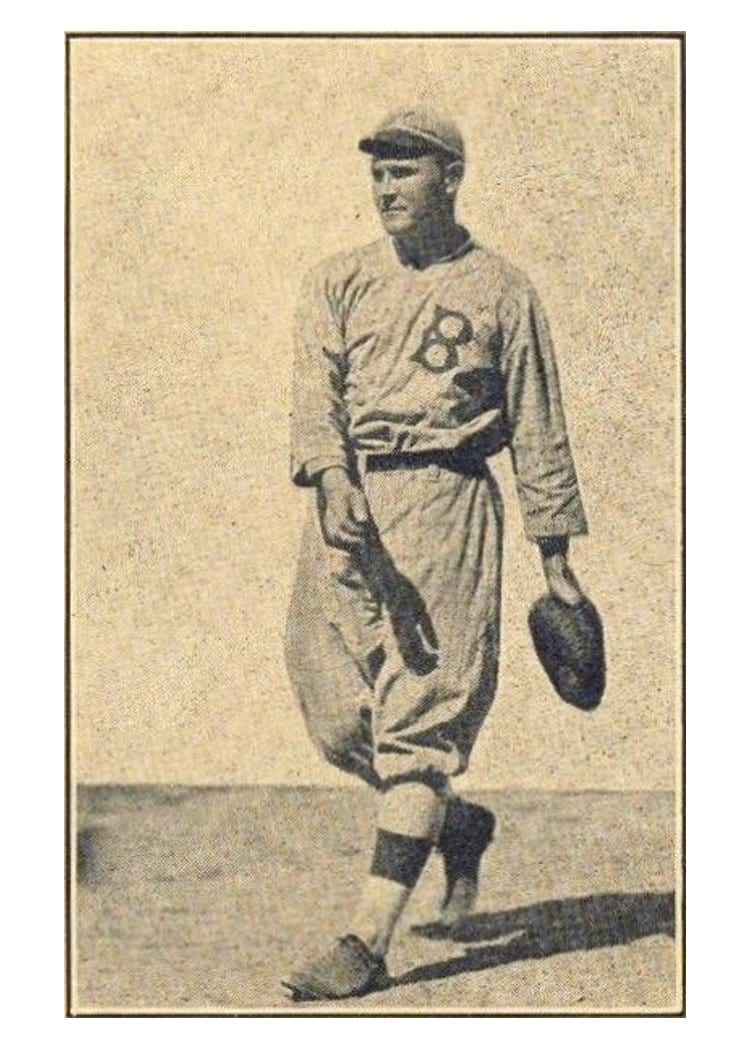 1917 Collins McCarthy Otto Miller #119 card