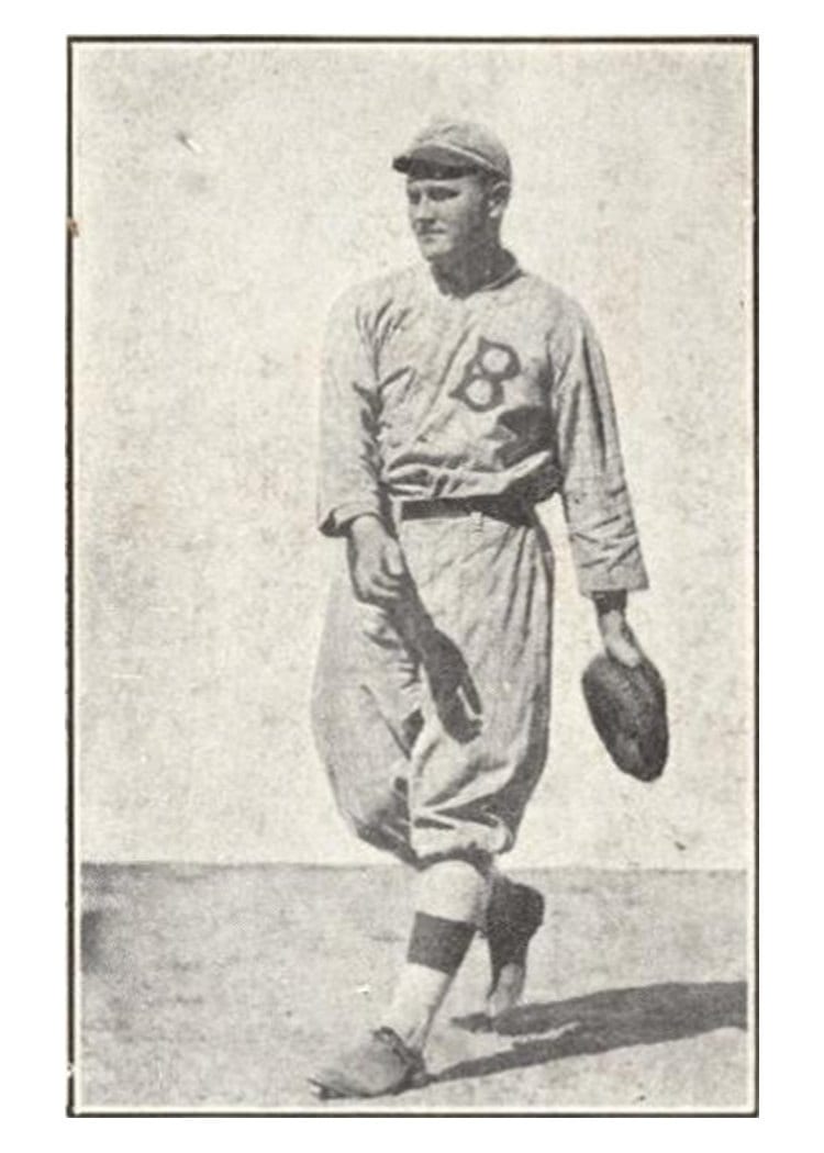 1921 E121 American Caramel Series of 80 Otto Miller card