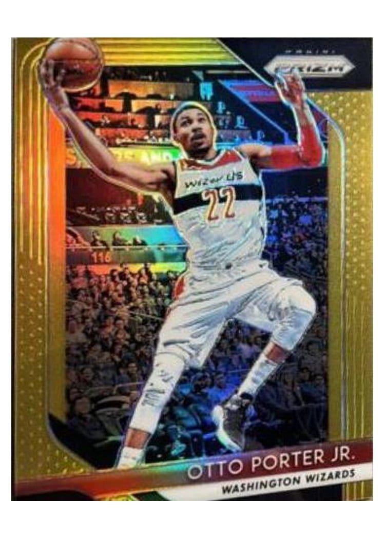 2018-19 Panini Prizm Base Set Otto Porter Jr. Gold Prizm #253