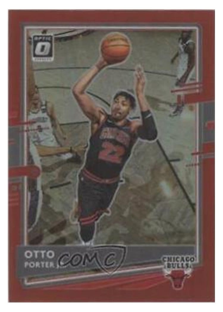 2020-21 Donruss Optic Base Set Otto Porter Jr. Red #80 card