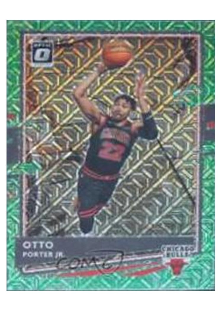 2020-21 Donruss Optic Base Set Otto Porter Jr. Choice Dragon #80 card