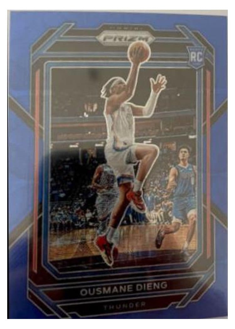 2022-23 Panini Prizm Base Set Ousmane Dieng #224 card