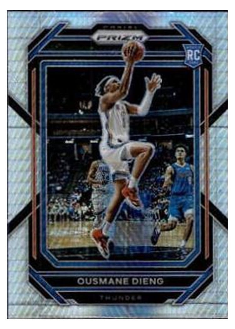 2022-23 Panini Prizm Base Set Ousmane Dieng #224 card