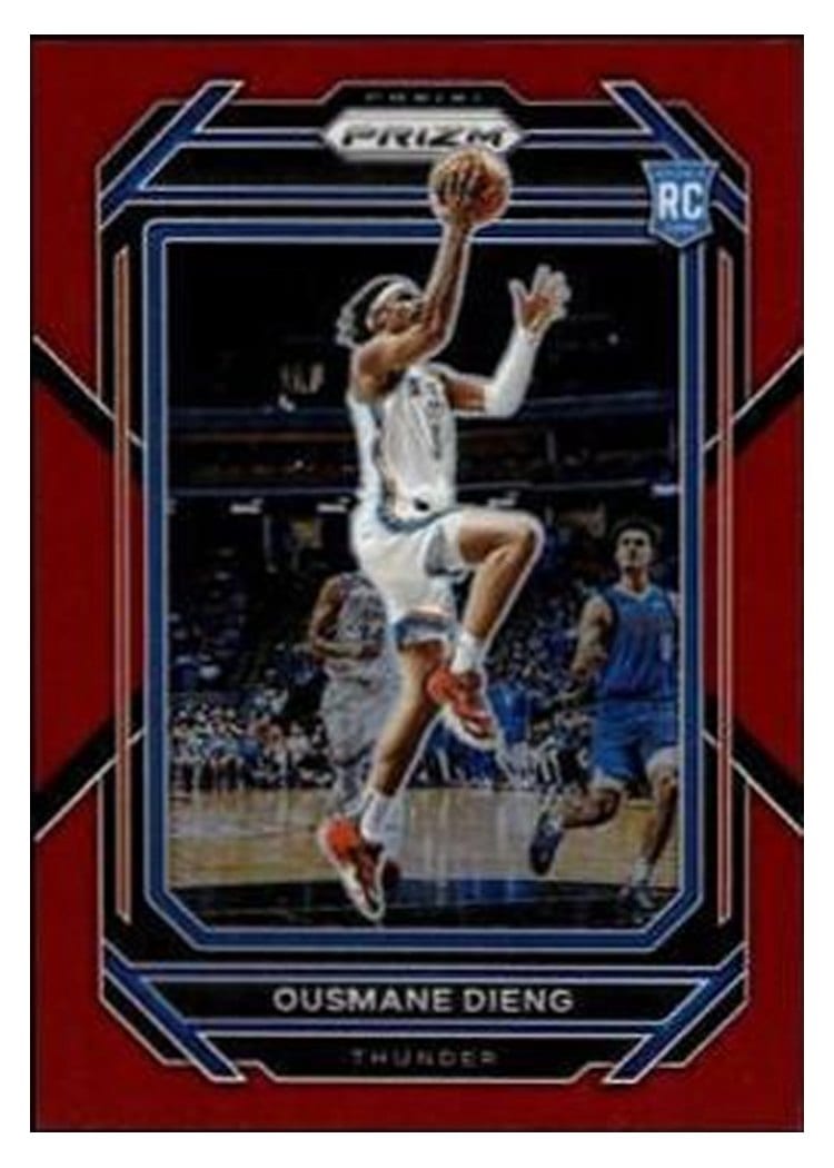 2022-23 Panini Prizm Base Set Ousmane Dieng #224 card