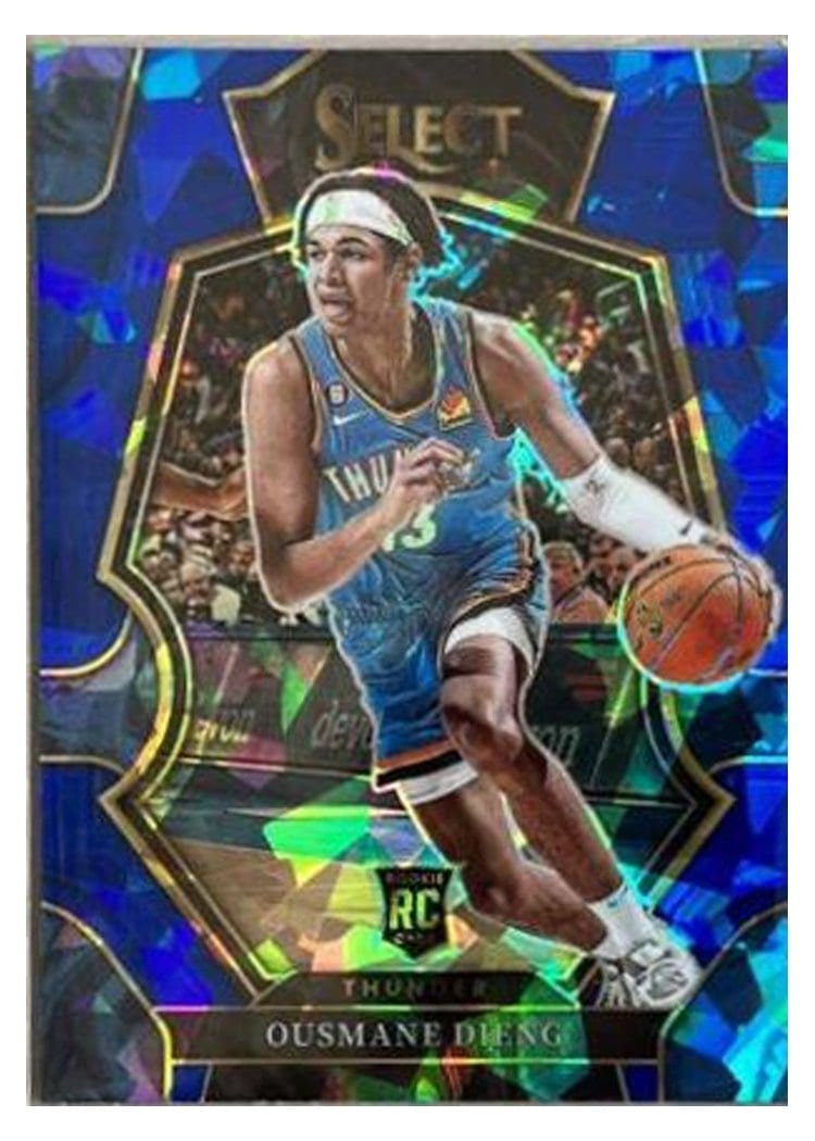 2022-23 Panini Select Base Set Ousmane Dieng #190 card