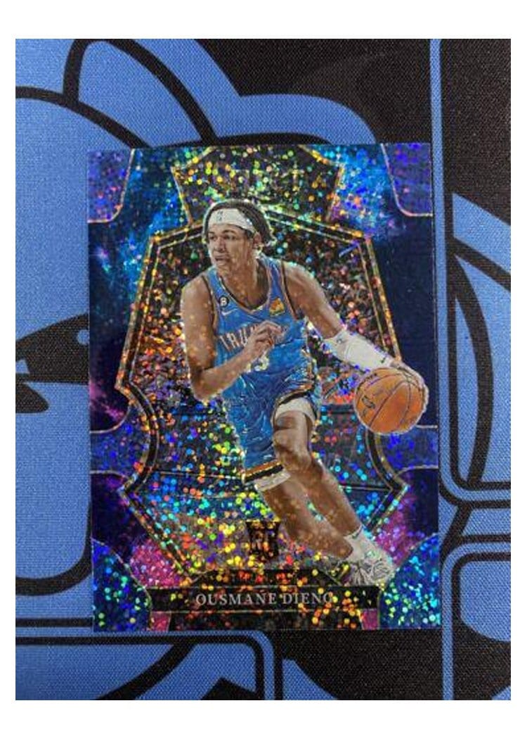 2022-23 Panini Select Base Set Ousmane Dieng #190 card