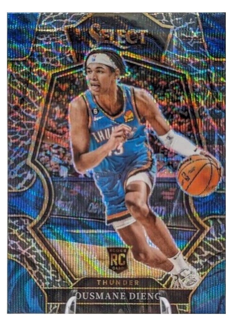 2022-23 Panini Select Base Set Ousmane Dieng #190 card