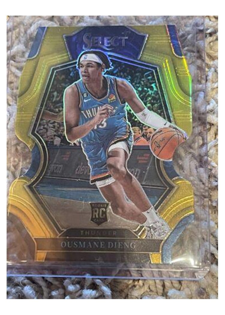 2022-23 Panini Select Base Set Ousmane Dieng #190 card