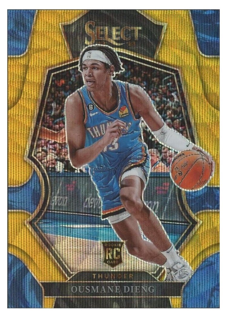 2022-23 Panini Select Base Set Ousmane Dieng #190 card