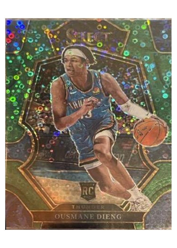 2022-23 Panini Select Base Set Ousmane Dieng #190 card