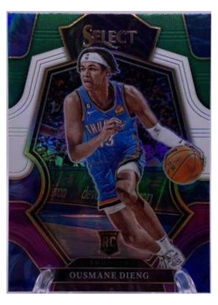 2022-23 Panini Select Base Set Ousmane Dieng #190 card