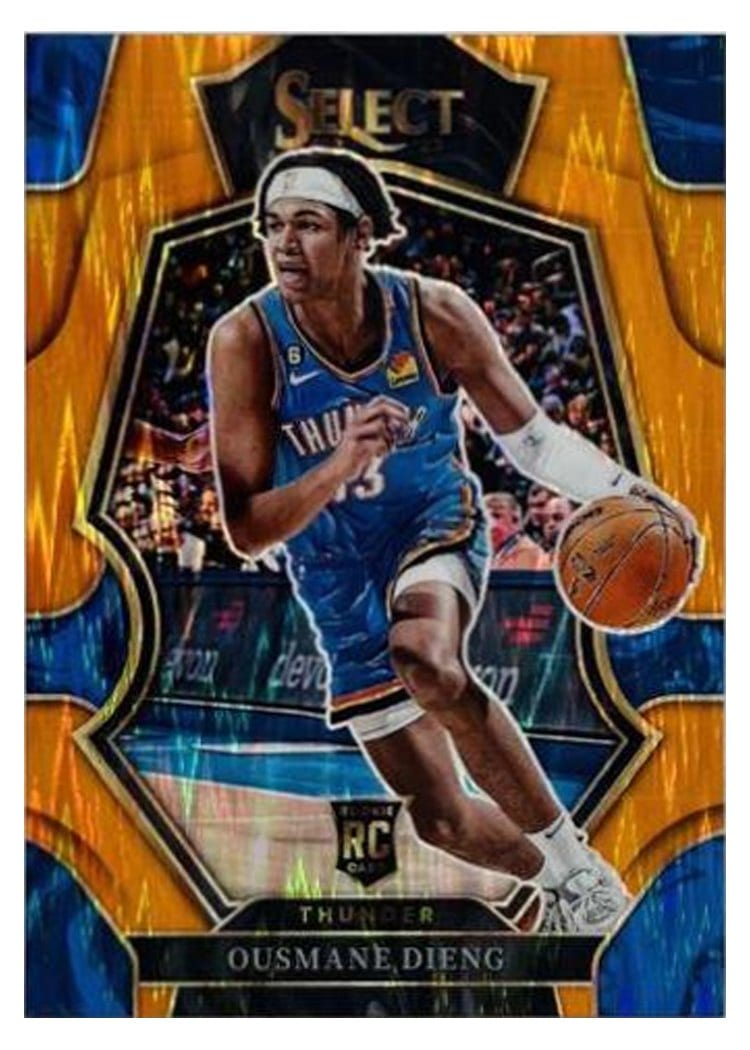 2022-23 Panini Select Base Set Ousmane Dieng #190 card