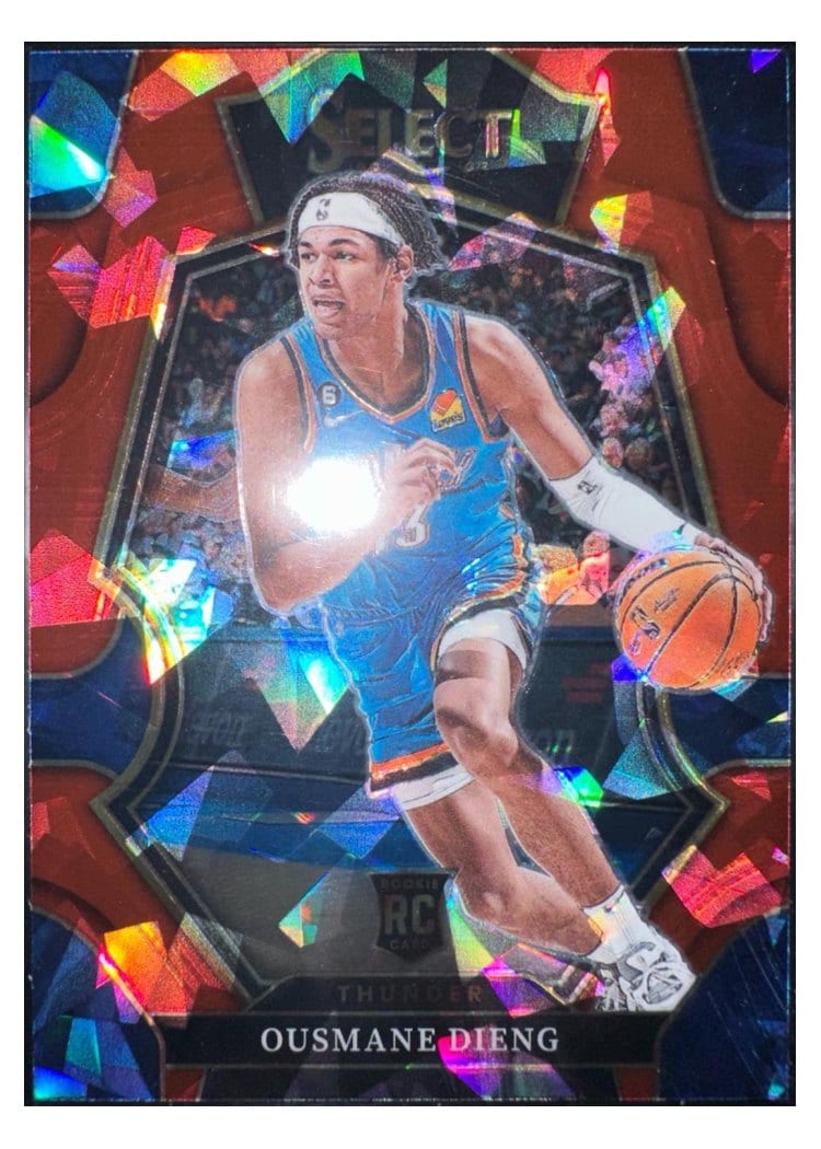 2022-23 Panini Select Base Set Ousmane Dieng #190 card
