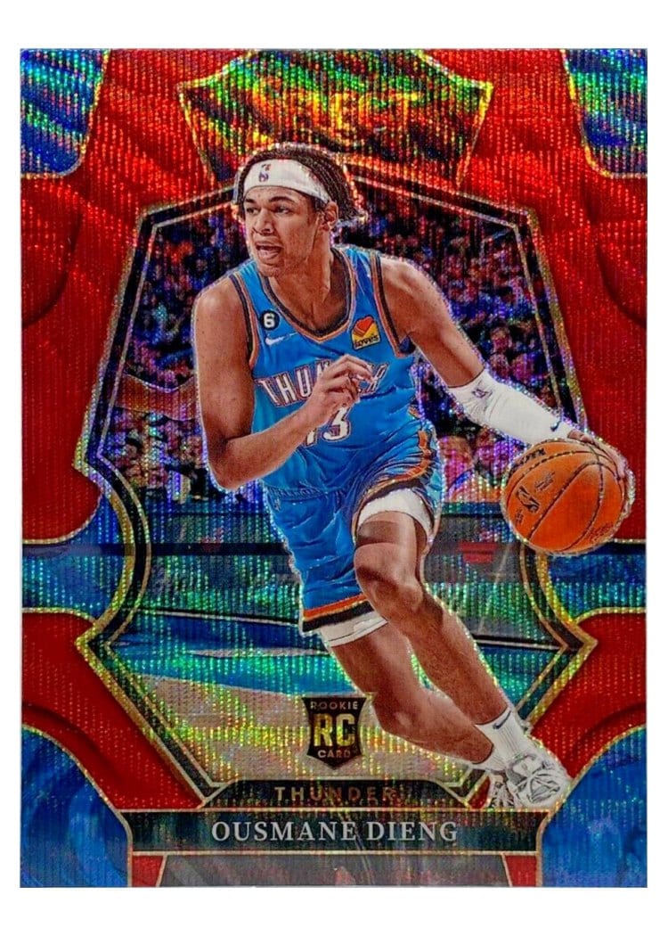 2022-23 Panini Select Base Set Ousmane Dieng #190 card