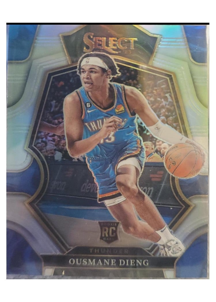 2022-23 Panini Select Base Set Ousmane Dieng #190 card