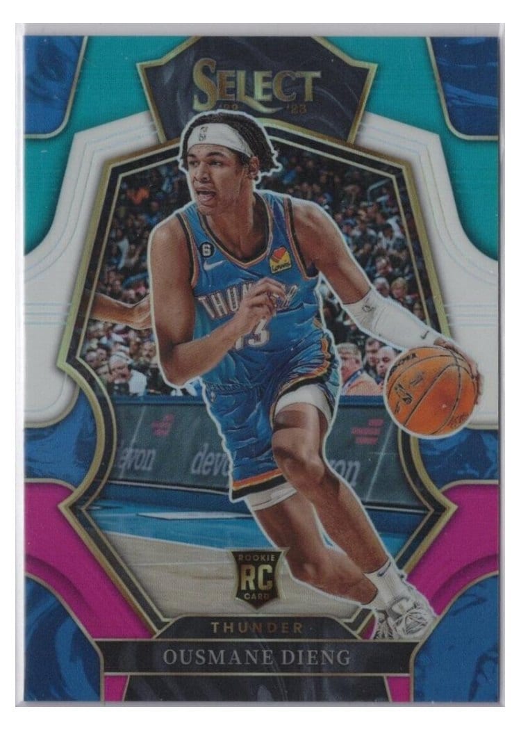2022-23 Panini Select Base Set Ousmane Dieng #190 card