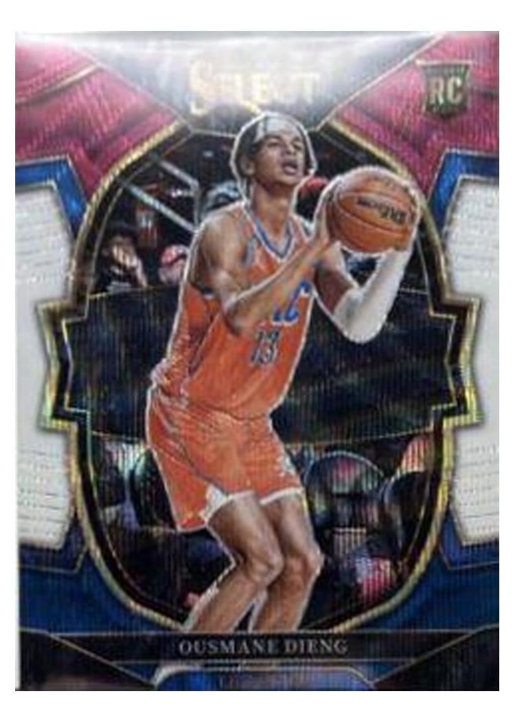 2022-23 Panini Select Base Set Ousmane Dieng #190 card